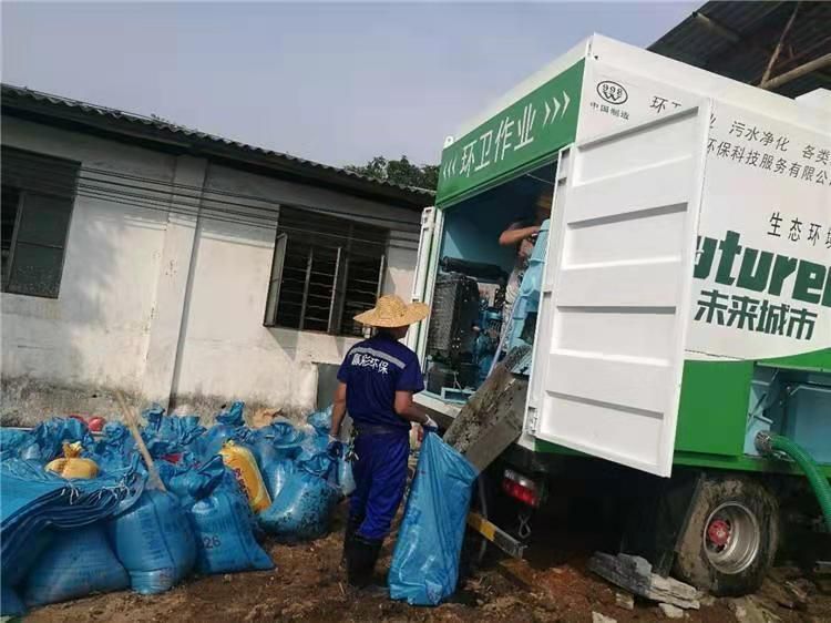 下陆工业污泥压干处理
