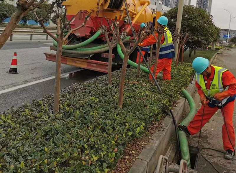 下陆市政管道清淤